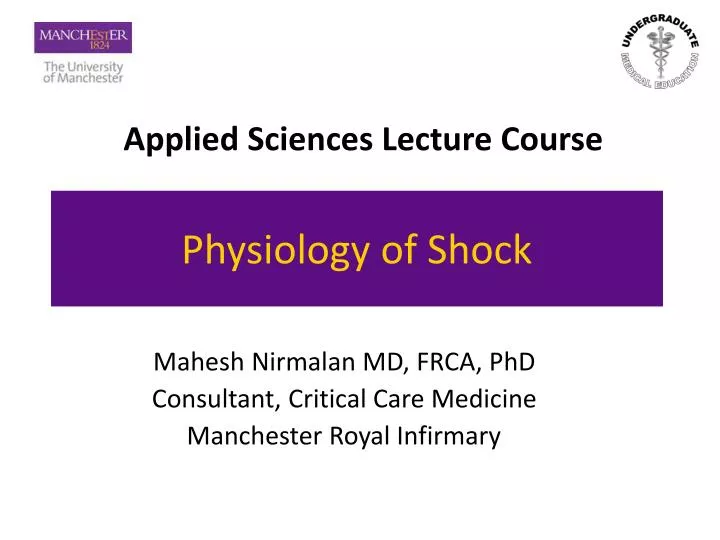physiology of shock