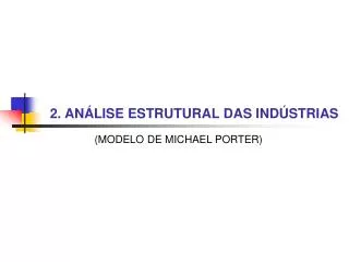 2 an lise estrutural das ind strias