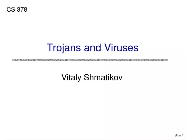 trojans and viruses