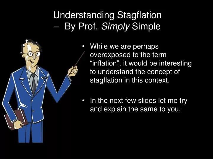 understanding stagflation by prof simply simple