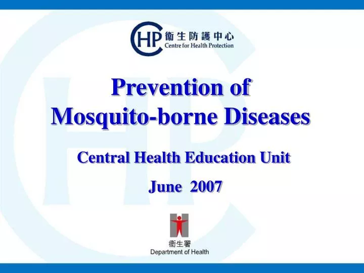 prevention of mosquito borne diseases