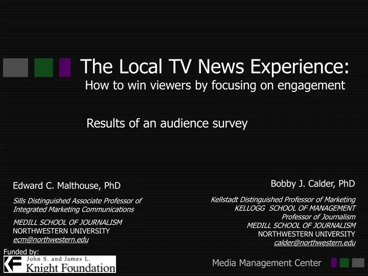 the local tv news experience how to win viewers by focusing on engagement