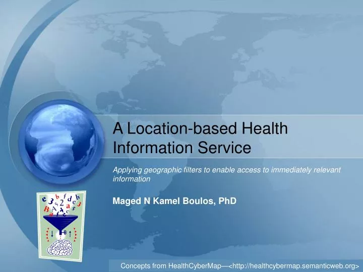 a location based health information service