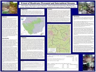 Extent of Headwater Perennial and Intermittent Streams
