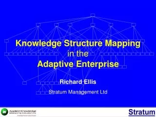 Knowledge Structure Mapping in the Adaptive Enterprise