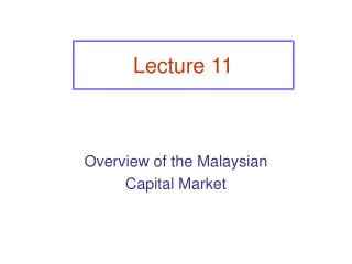 lecture 11