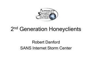 2 nd Generation Honeyclients