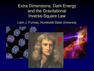 Extra Dimensions, Dark Energy and the Gravitational Inverse-Square Law