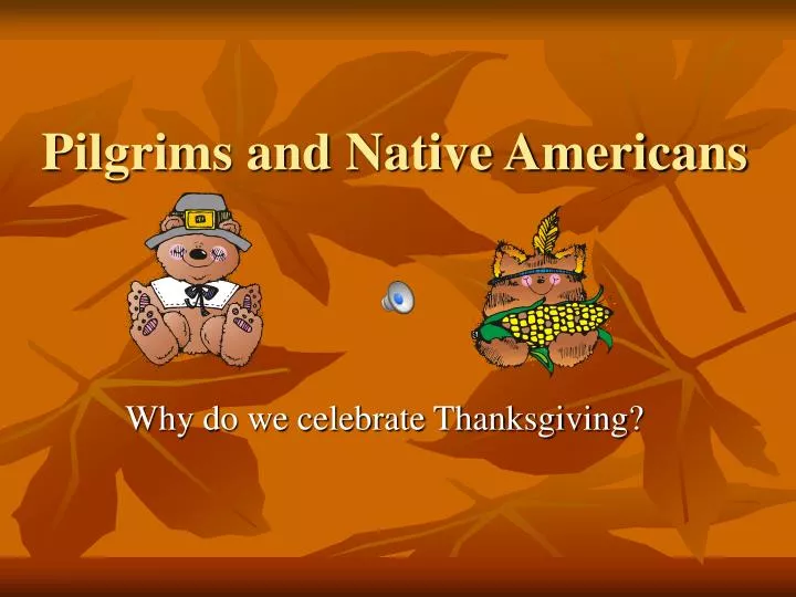 pilgrims and native americans