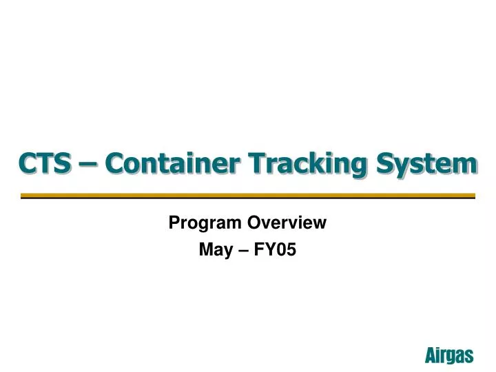 cts container tracking system
