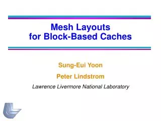 Mesh Layouts for Block-Based Caches