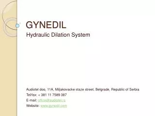 gynedil