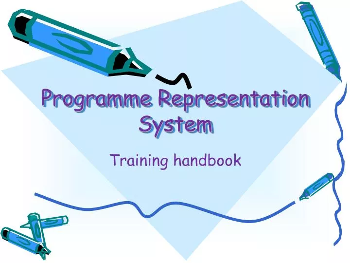 training handbook