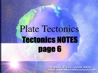 Plate Tectonics