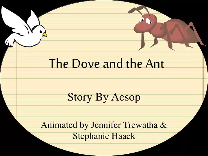 the dove and the ant