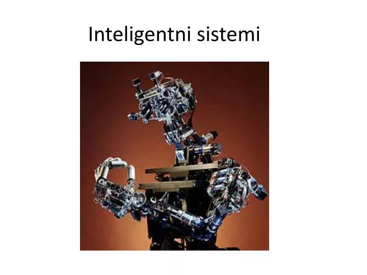 inteligentni sistemi