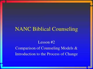 NANC Biblical Counseling