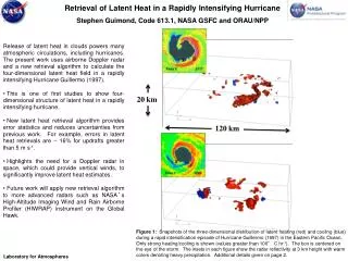 Retrieval of Latent Heat in a Rapidly Intensifying Hurricane Stephen Guimond, Code 613.1, NASA GSFC and ORAU/NPP