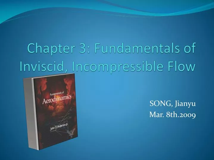 chapter 3 fundamentals of inviscid incompressible flow