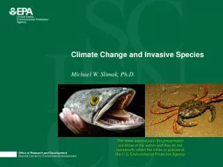 Climate Change and Invasive Species