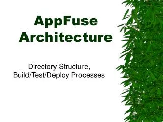 AppFuse Architecture