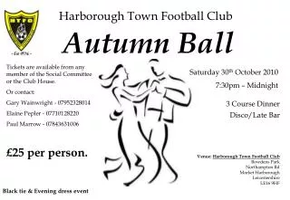 Harborough Town Football Club