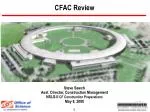 CFAC Review - slide 1