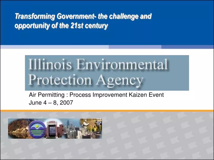 air permitting process improvement kaizen event june 4 8 2007