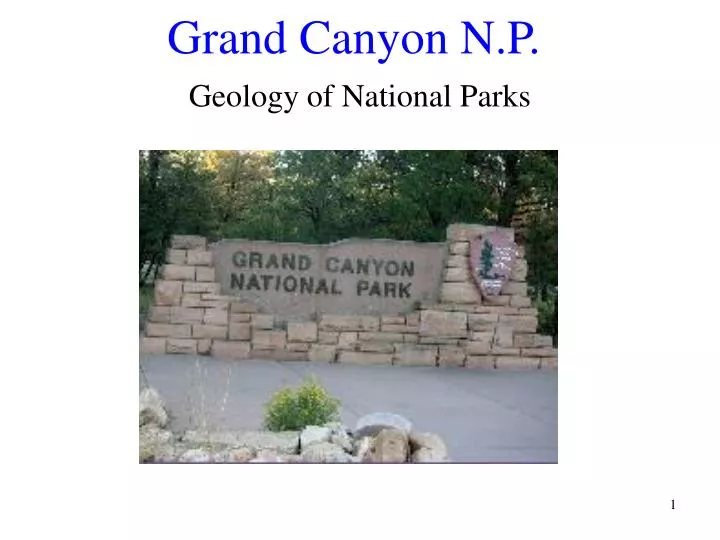 grand canyon n p