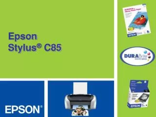 Epson Stylus ® C85