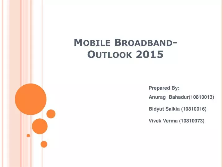 mobile broadband outlook 2015