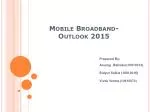 Mobile Broadband- Outlook 2015
