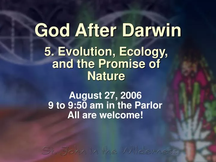 god after darwin