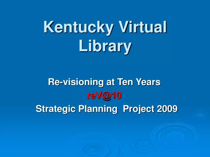 kentucky virtual library