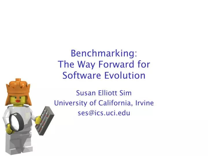 benchmarking the way forward for software evolution