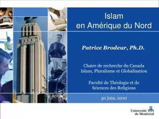 Islam en Amérique du Nord