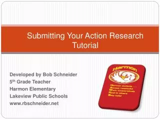 Submitting Your Action Research Tutorial