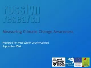 Measuring Climate Change Awareness