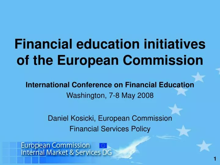 financial education initiatives of the european commission
