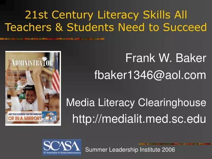 21st century literacy skills all teachers students need to succeed