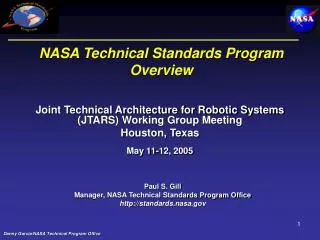 NASA Technical Standards Program Overview