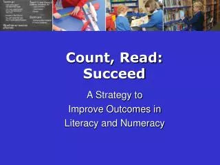 Count, Read: Succeed