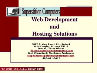Web Development and Hosting Solutions