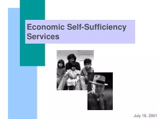 Economic Self-Sufficiency Services