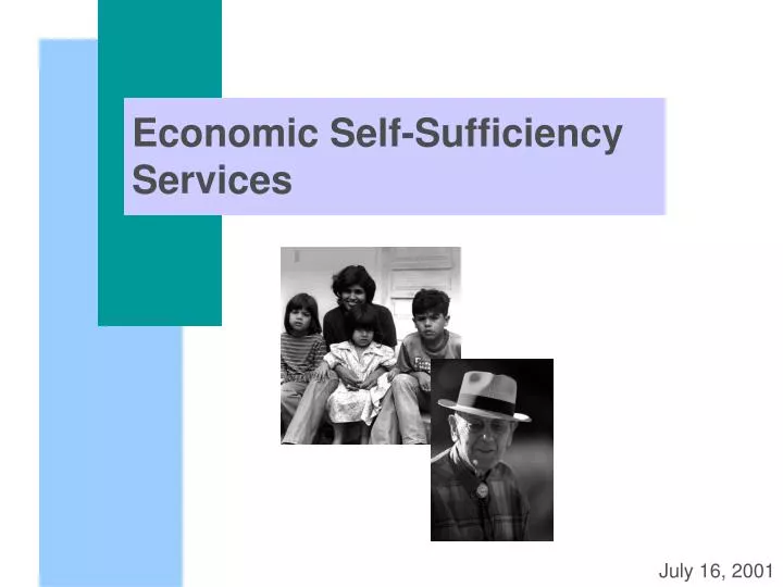 economic self sufficiency services