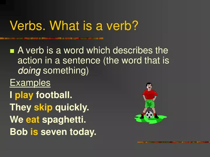 verbs what is a verb