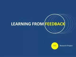 LEARNING FROM FEEDBACK