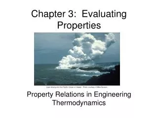 Chapter 3: Evaluating Properties