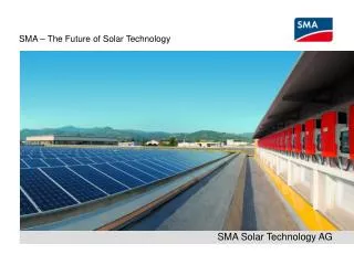 SMA – The Future of Solar Technology