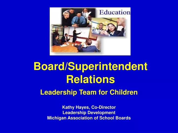 board superintendent relations